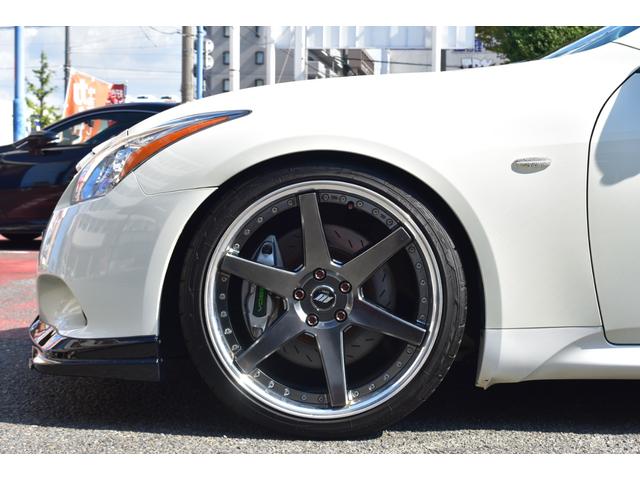 スカイライン 370GT タイプS エアロワークスFスポイラー BLITZ車高調 WORK20AW 社外マフラー 社外リアウイング 純正ナビ Bカメラ ETC HPIサクションパイプ クスコタワーバー ハーフレザー 外デジタルミラー(34枚目)