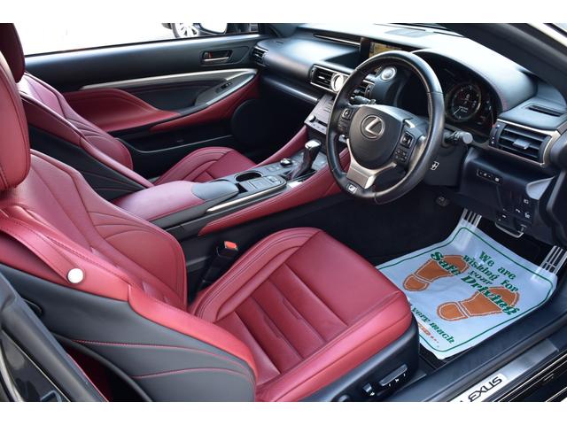 RC RC200t Fスポーツ 三眼LED OPプリクラ LDA Rクルーズ BSM Aハイビーム 純正ナビ フルセグ Bカメラ ETC レッドレザー Pシート&エアシート&ヒーター パドルS ステアリングH 純正19AW Cソナー(35枚目)