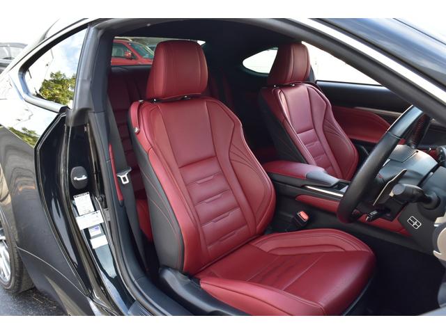 RC RC200t Fスポーツ 三眼LED OPプリクラ LDA Rクルーズ BSM Aハイビーム 純正ナビ フルセグ Bカメラ ETC レッドレザー Pシート&エアシート&ヒーター パドルS ステアリングH 純正19AW Cソナー(36枚目)