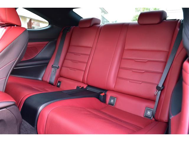 RC RC200t Fスポーツ 三眼LED OPプリクラ LDA Rクルーズ BSM Aハイビーム 純正ナビ フルセグ Bカメラ ETC レッドレザー Pシート&エアシート&ヒーター パドルS ステアリングH 純正19AW Cソナー(40枚目)