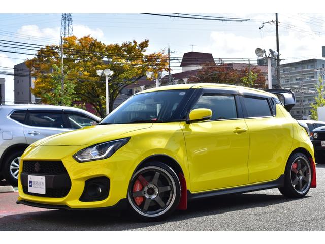 ＺＣ３３型スイフトスポーツ　６ＭＴ堂々の入庫！コンパクトサイズのハッチバックに１４００ｃｃターボエンジン搭載でスパルタンな走りが楽しめる一台！チャンピオンイエローをベースにカスタマイズ！