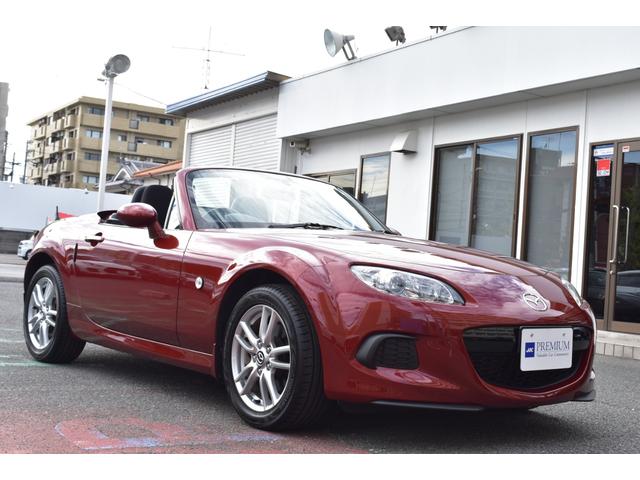 ロードスター S RHT 後期型 カッパーレッド フルノーマル 走行1.7万km 電動オープン ナビ フルセグ ETC HIDヘッド 純正16AW+2025年ヨコハマタイヤ7分山 レザー調シートカバー アドバンストキー(22枚目)