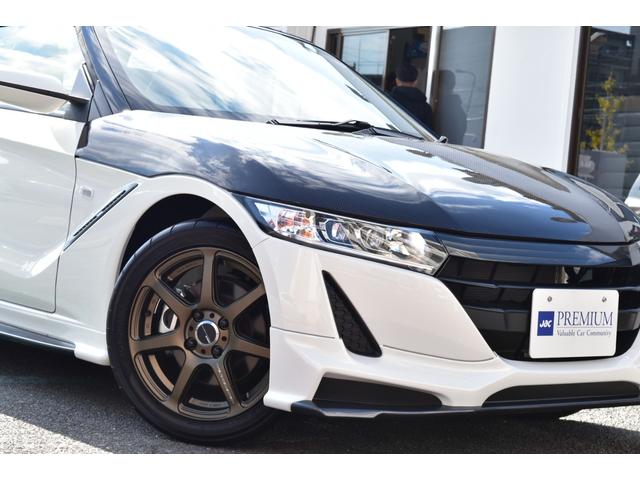 Ｓ６６０ α　無限ＦＳＲスポイラー　ＷＯＲＫアルミ　ＨＫＳマフラー　社外カーボンボンネット　ＰＩＶＯＴサブコン　ＣＴＢＡ　センターディスプレイ　Ｂカメラ　パナポータブルナビ　クルコン　ＬＥＤヘッド　ハーフレザー（17枚目）