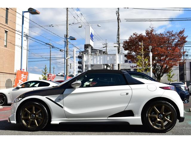 Ｓ６６０ α　無限ＦＳＲスポイラー　ＷＯＲＫアルミ　ＨＫＳマフラー　社外カーボンボンネット　ＰＩＶＯＴサブコン　ＣＴＢＡ　センターディスプレイ　Ｂカメラ　パナポータブルナビ　クルコン　ＬＥＤヘッド　ハーフレザー（32枚目）