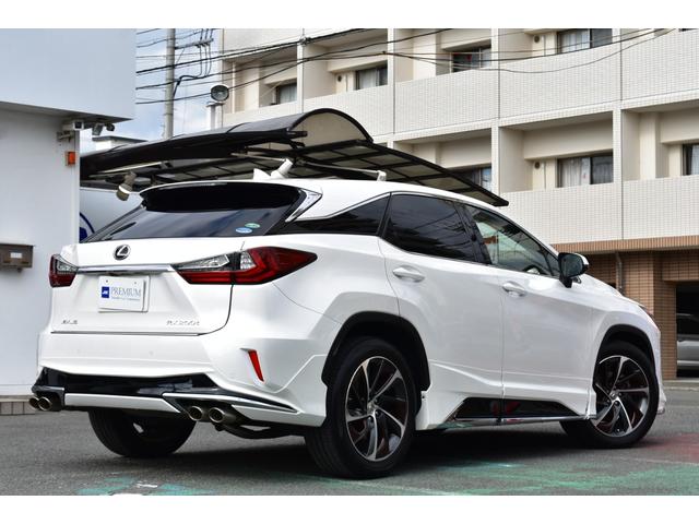 ＲＸ ＲＸ２００ｔ　バージョンＬ　モデリスタＦＳＲエアロ＆マフラー＆ダウンサス　ガラスＳＲ　リアエンターティメント　純正ナビ　フルセグ　全方位　黒セミアニリン革　エアシート　Ｐバックドア　三眼ＬＥＤ　プリクラ　ＢＳＭ　ＨＵＤ　Ｃソナー（8枚目）