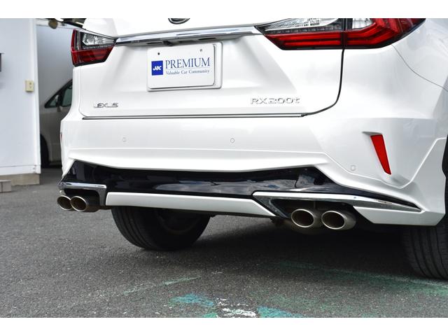 ＲＸ ＲＸ２００ｔ　バージョンＬ　モデリスタＦＳＲエアロ＆マフラー＆ダウンサス　ガラスＳＲ　リアエンターティメント　純正ナビ　フルセグ　全方位　黒セミアニリン革　エアシート　Ｐバックドア　三眼ＬＥＤ　プリクラ　ＢＳＭ　ＨＵＤ　Ｃソナー（24枚目）