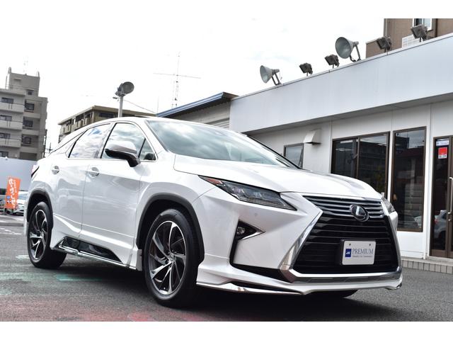 ＲＸ ＲＸ２００ｔ　バージョンＬ　モデリスタＦＳＲエアロ＆マフラー＆ダウンサス　ガラスＳＲ　リアエンターティメント　純正ナビ　フルセグ　全方位　黒セミアニリン革　エアシート　Ｐバックドア　三眼ＬＥＤ　プリクラ　ＢＳＭ　ＨＵＤ　Ｃソナー（33枚目）