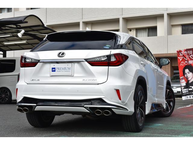 ＲＸ ＲＸ２００ｔ　バージョンＬ　モデリスタＦＳＲエアロ＆マフラー＆ダウンサス　ガラスＳＲ　リアエンターティメント　純正ナビ　フルセグ　全方位　黒セミアニリン革　エアシート　Ｐバックドア　三眼ＬＥＤ　プリクラ　ＢＳＭ　ＨＵＤ　Ｃソナー（36枚目）