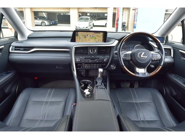 ＲＸ ＲＸ２００ｔ　バージョンＬ　モデリスタＦＳＲエアロ＆マフラー＆ダウンサス　ガラスＳＲ　リアエンターティメント　純正ナビ　フルセグ　全方位　黒セミアニリン革　エアシート　Ｐバックドア　三眼ＬＥＤ　プリクラ　ＢＳＭ　ＨＵＤ　Ｃソナー（49枚目）