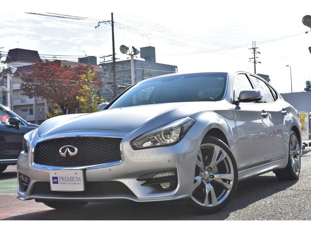 フーガ ３７０ＧＴ　タイプＳ　後期型　ＯＰプレミアムインテリアＰＫＧ　セーフティシールド　専用セミアニリン革　エアシート＆ヒーター　純正ナビ　フルセグ　アラウンドビュー　ＥＴＣ　専用２０ＡＷ　ＬＥＤヘッド　Ｃソナー　Ｒクルーズ（16枚目）