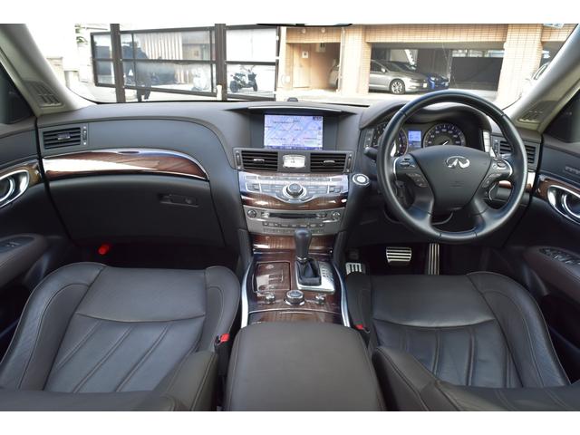 フーガ ３７０ＧＴ　タイプＳ　後期型　ＯＰプレミアムインテリアＰＫＧ　セーフティシールド　専用セミアニリン革　エアシート＆ヒーター　純正ナビ　フルセグ　アラウンドビュー　ＥＴＣ　専用２０ＡＷ　ＬＥＤヘッド　Ｃソナー　Ｒクルーズ（36枚目）