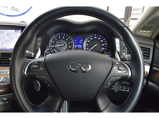 フーガ ３７０ＧＴ　タイプＳ　後期型　ＯＰプレミアムインテリアＰＫＧ　セーフティシールド　専用セミアニリン革　エアシート＆ヒーター　純正ナビ　フルセグ　アラウンドビュー　ＥＴＣ　専用２０ＡＷ　ＬＥＤヘッド　Ｃソナー　Ｒクルーズ（49枚目）