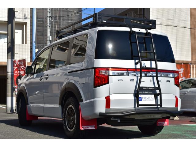 デリカD:5 P 1オナ eアシスト JAOS前後スキッドバー&リアラダー&オバフェン WORK16AW 純正ヘビーデューティーキャリア 純10型ナビ フルセグ 全方位 両Pスラ Pバックドア Rクルーズ 純正エンスタ(8枚目)