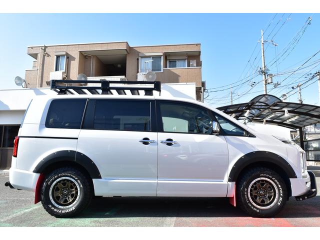 デリカD:5 P 1オナ eアシスト JAOS前後スキッドバー&リアラダー&オバフェン WORK16AW 純正ヘビーデューティーキャリア 純10型ナビ フルセグ 全方位 両Pスラ Pバックドア Rクルーズ 純正エンスタ(10枚目)