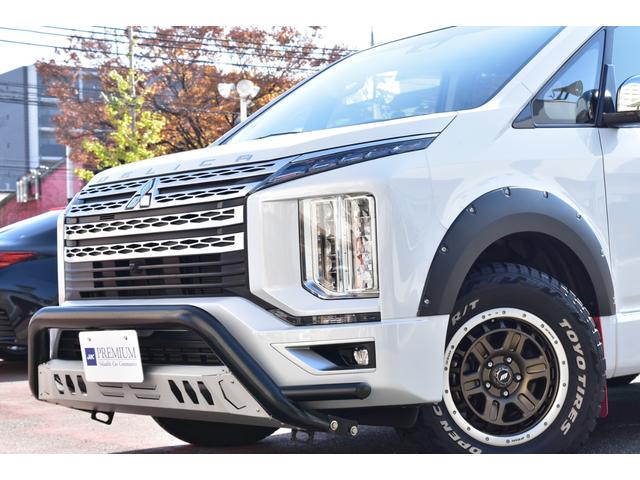 デリカD:5 P 1オナ eアシスト JAOS前後スキッドバー&リアラダー&オバフェン WORK16AW 純正ヘビーデューティーキャリア 純10型ナビ フルセグ 全方位 両Pスラ Pバックドア Rクルーズ 純正エンスタ(11枚目)