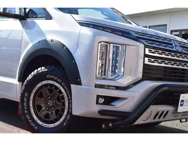 デリカD:5 P 1オナ eアシスト JAOS前後スキッドバー&リアラダー&オバフェン WORK16AW 純正ヘビーデューティーキャリア 純10型ナビ フルセグ 全方位 両Pスラ Pバックドア Rクルーズ 純正エンスタ(16枚目)