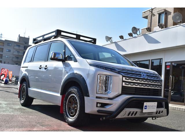 デリカD:5 P 1オナ eアシスト JAOS前後スキッドバー&リアラダー&オバフェン WORK16AW 純正ヘビーデューティーキャリア 純10型ナビ フルセグ 全方位 両Pスラ Pバックドア Rクルーズ 純正エンスタ(31枚目)