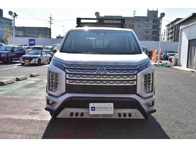 デリカD:5 P 1オナ eアシスト JAOS前後スキッドバー&リアラダー&オバフェン WORK16AW 純正ヘビーデューティーキャリア 純10型ナビ フルセグ 全方位 両Pスラ Pバックドア Rクルーズ 純正エンスタ(35枚目)