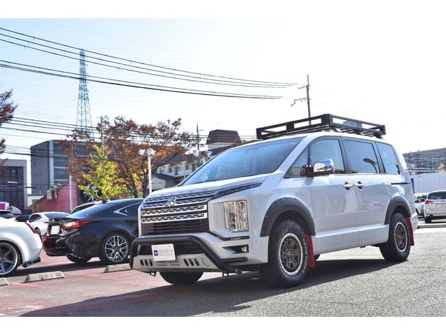 デリカD:5 P 1オナ eアシスト JAOS前後スキッドバー&リアラダー&オバフェン WORK16AW 純正ヘビーデューティーキャリア 純10型ナビ フルセグ 全方位 両Pスラ Pバックドア Rクルーズ 純正エンスタ(36枚目)