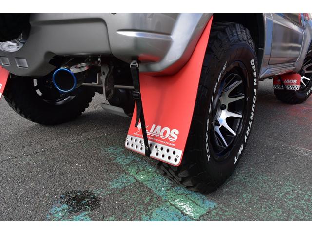 ＪＡＯＳ製マッドフラップで足元にワンアクセント。。。