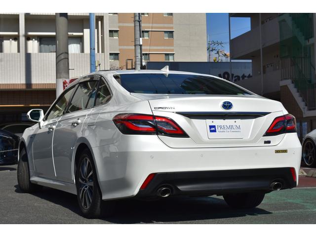 クラウンハイブリッド S Cパッケージ TSS ガラスサンルーフ ベージュレザーインテリア 純正ナビ フルセグ パノラミックビュー エアシート&ヒーター Rクルーズ BSM パーキングアシスト Cソナー HUD LEDヘッド(10枚目)