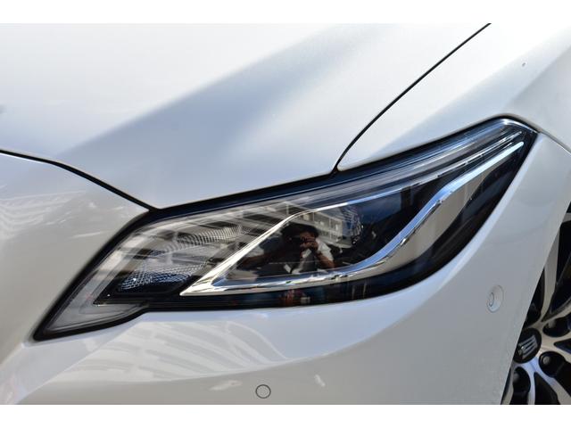 クラウンハイブリッド S Cパッケージ TSS ガラスサンルーフ ベージュレザーインテリア 純正ナビ フルセグ パノラミックビュー エアシート&ヒーター Rクルーズ BSM パーキングアシスト Cソナー HUD LEDヘッド(19枚目)