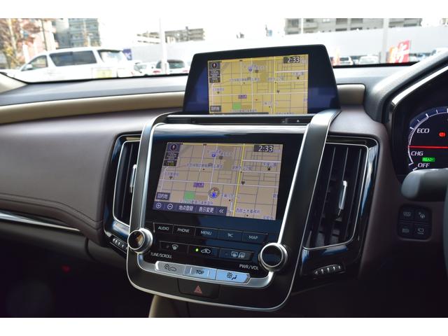 クラウンハイブリッド S Cパッケージ TSS ガラスサンルーフ ベージュレザーインテリア 純正ナビ フルセグ パノラミックビュー エアシート&ヒーター Rクルーズ BSM パーキングアシスト Cソナー HUD LEDヘッド(30枚目)