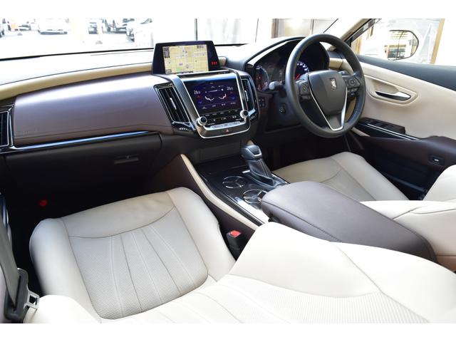 クラウンハイブリッド S Cパッケージ TSS ガラスサンルーフ ベージュレザーインテリア 純正ナビ フルセグ パノラミックビュー エアシート&ヒーター Rクルーズ BSM パーキングアシスト Cソナー HUD LEDヘッド(39枚目)