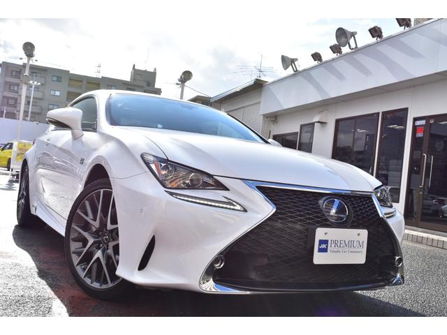 RC RC300h Fスポーツ 1オーナー Dメンテ車 フルノーマル Rクルーズ プリクラ 純正ナビ フルセグ Bカメラ ETC 黒革シート エアシート&ヒーター LEDヘッド Cソナー 純正19AW ステアヒーター D記録簿(7枚目)