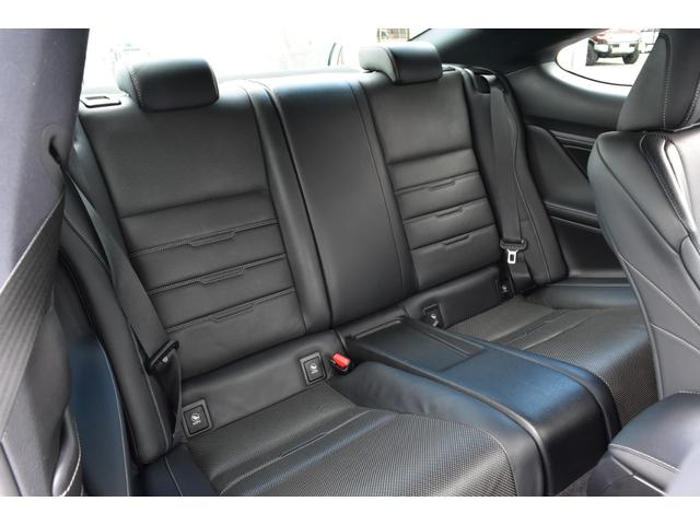 RC RC300h Fスポーツ 1オーナー Dメンテ車 フルノーマル Rクルーズ プリクラ 純正ナビ フルセグ Bカメラ ETC 黒革シート エアシート&ヒーター LEDヘッド Cソナー 純正19AW ステアヒーター D記録簿(37枚目)