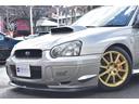 ＷＲＸ　ＳＴｉ　６速ＭＴ　アプライドＥ型　涙目最終　ＥＪ２０　ＤＣＣＤ　ＳＴＩスポイラー＆マフラー　Ｄｅｆｉ３連メーター　ＭＥＧＡＮレーシング車高調　Ｄ席レカロ　外ナビ　フルセグ　タイベル交換済み　大型リアスポイラー（10枚目）