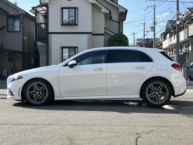 Ａクラス Ａ２００ｄ　ＡＭＧライン　社外パナメリカーナグリル　ユーザー買取車　禁煙　メーカーナビ　フルセグ　バックカメラ　ＥＴＣ２．０　レーダーセーフティＰＫＧ　ＡＣＣ　ハーフレザーシート　マルチビームＬＥＤ　純正ドラレコ　スペアキー（2枚目）