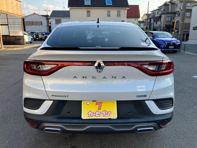 アルカナ ルノー スポール ラインE-テックハイブリッド 純正ディスプレイオーディオ ETC 全方位カメラ ユーザー買取車 禁煙車 アダプティブクルーズコントロール パワーシート ハーフレザーシート シートヒーター ブラインドスポットアシスト LEDライト(7枚目)