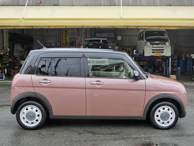 アルトラパンＬＣ Ｘ　純正ＯＰ８インチナビＴＶ　全方位モニター　前後ドラレコ　禁煙　ＴＶキャンセラー　セーフティサポート　ＥＴＣ　シートヒーター　専用革ステアリング　プッシュスタート　スペアキー　オートエアコン　ナノイーＸ（12枚目）