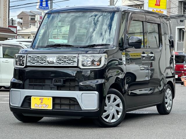 ウェイク L SA ユーザー買取 禁煙車 社外ナビ フルセグ パワースライドドア スマートキー Pスタート クラッツィオ革調シートカバー ETC車載器 フロアマット ドアバイザー 衝突軽減ブレーキ アイドリングストップ(5枚目)