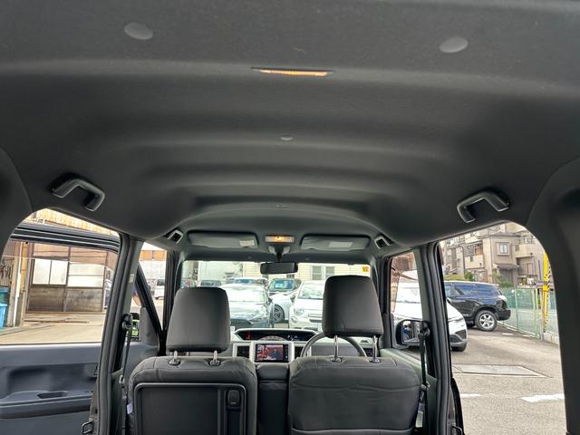 ウェイク L SA ユーザー買取 禁煙車 社外ナビ フルセグ パワースライドドア スマートキー Pスタート クラッツィオ革調シートカバー ETC車載器 フロアマット ドアバイザー 衝突軽減ブレーキ アイドリングストップ(28枚目)