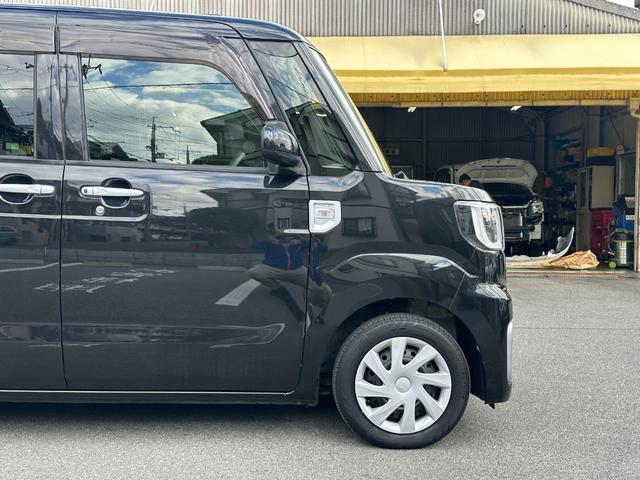 ウェイク L SA ユーザー買取 禁煙車 社外ナビ フルセグ パワースライドドア スマートキー Pスタート クラッツィオ革調シートカバー ETC車載器 フロアマット ドアバイザー 衝突軽減ブレーキ アイドリングストップ(46枚目)