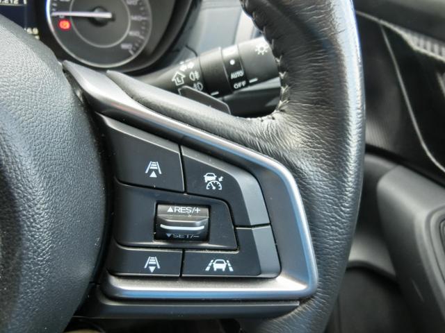 インプレッサスポーツ １．６ｉ－Ｌアイサイト　アドバンスドセイフティパッケージ　クリアビューパック　純正８インチナビＴＶ　ブルートゥース　バックカメラ　ＥＴＣ　リアビークルディテクション　革巻きステアリング　レーダークルーズ　スペアキー　禁煙（18枚目）