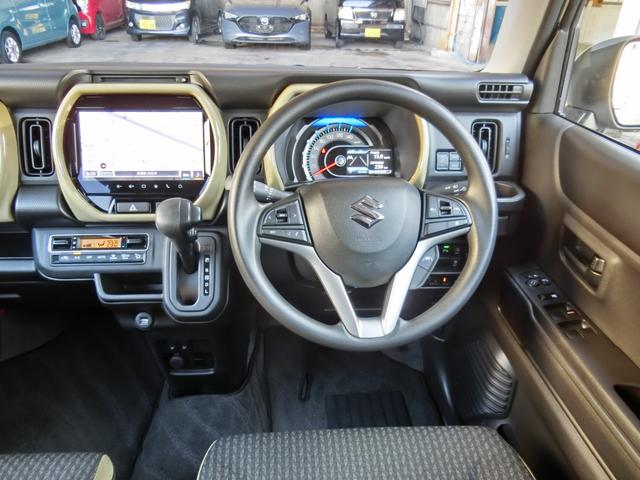 ハスラー ハイブリッドＧ　スズキコネクト対応９インチＨＤディスプレイナビＴＶ　全方位モニター　前後ドラレコ　セーフティサポート　リアパーキングセンサー　ＬＥＤライト　シートヒーター　キーレスプッシュスタート　スペアキー　禁煙（16枚目）