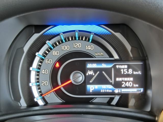 ハスラー ハイブリッドＧ　スズキコネクト対応９インチＨＤディスプレイナビＴＶ　全方位モニター　前後ドラレコ　セーフティサポート　リアパーキングセンサー　ＬＥＤライト　シートヒーター　キーレスプッシュスタート　スペアキー　禁煙（20枚目）