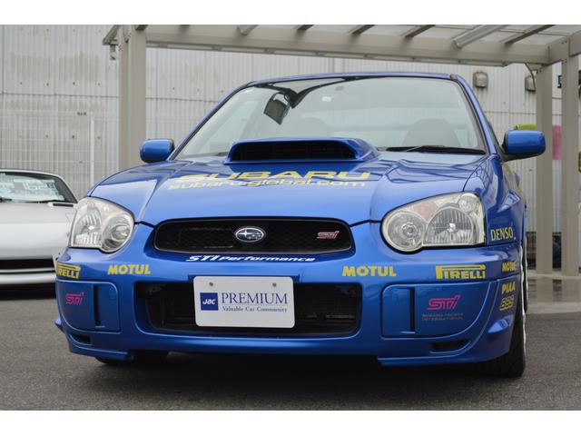 インプレッサ ＷＲＸ　ＳＴｉ　ＷＲＣ仕様　６速ＭＴ　アドバンレーシング１８インチＡＷ　ブリッツ車高調　ブレンボキャリパー　スリットローター　柿本改マフラー　ＳＴＩタワーバー　Ｄｅｆｉ３連メーター　ＥＴＣ　タイベル交換済（2枚目）