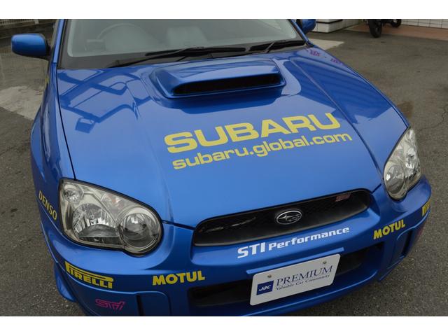 インプレッサ ＷＲＸ　ＳＴｉ　ＷＲＣ仕様　６速ＭＴ　アドバンレーシング１８インチＡＷ　ブリッツ車高調　ブレンボキャリパー　スリットローター　柿本改マフラー　ＳＴＩタワーバー　Ｄｅｆｉ３連メーター　ＥＴＣ　タイベル交換済（11枚目）