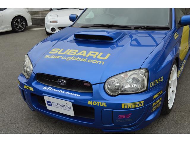 ＷＲＸ　ＳＴｉ　ＷＲＣ仕様　６速ＭＴ　アドバンレーシング１８インチＡＷ　ブリッツ車高調　ブレンボキャリパー　スリットローター　柿本改マフラー　ＳＴＩタワーバー　Ｄｅｆｉ３連メーター　ＥＴＣ　タイベル交換済(38枚目)