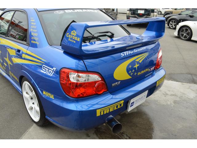 インプレッサ ＷＲＸ　ＳＴｉ　ＷＲＣ仕様　６速ＭＴ　アドバンレーシング１８インチＡＷ　ブリッツ車高調　ブレンボキャリパー　スリットローター　柿本改マフラー　ＳＴＩタワーバー　Ｄｅｆｉ３連メーター　ＥＴＣ　タイベル交換済（39枚目）