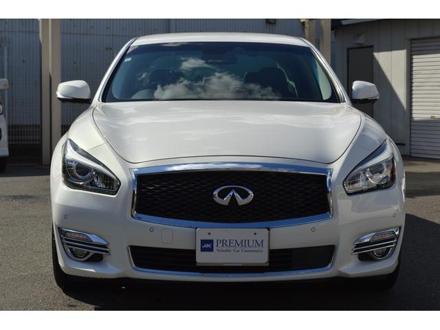 フーガハイブリッド ベースグレード 後期型 全方位運転支援システム インテリジェントクルーズコントロール 純正HDDナビ・TV・アラウンドビューモニター ハーフレザーシート パワーシート 純正18インチアルミ ETC 記録簿(2枚目)