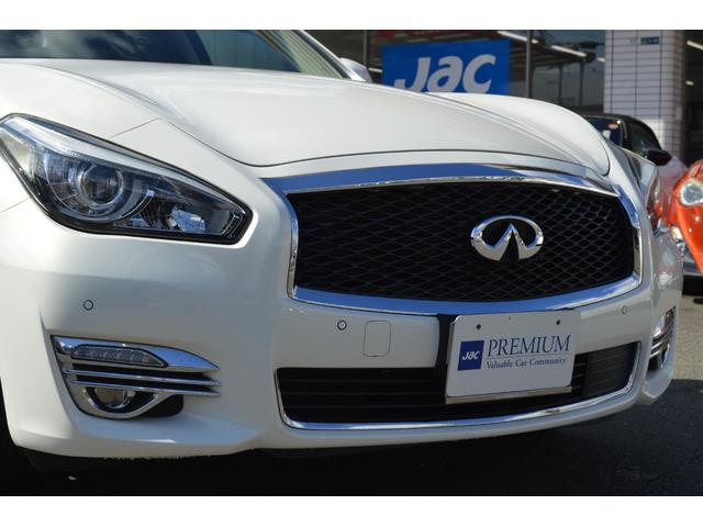 フーガハイブリッド ベースグレード 後期型 全方位運転支援システム インテリジェントクルーズコントロール 純正HDDナビ・TV・アラウンドビューモニター ハーフレザーシート パワーシート 純正18インチアルミ ETC 記録簿(9枚目)