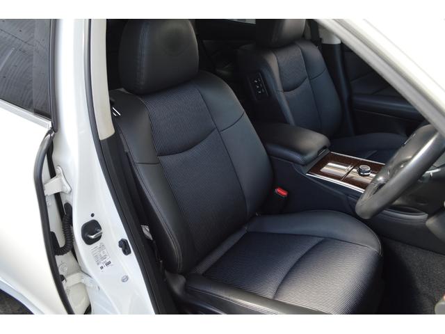 フーガハイブリッド ベースグレード 後期型 全方位運転支援システム インテリジェントクルーズコントロール 純正HDDナビ・TV・アラウンドビューモニター ハーフレザーシート パワーシート 純正18インチアルミ ETC 記録簿(15枚目)