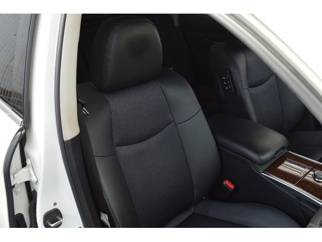 フーガハイブリッド ベースグレード 後期型 全方位運転支援システム インテリジェントクルーズコントロール 純正HDDナビ・TV・アラウンドビューモニター ハーフレザーシート パワーシート 純正18インチアルミ ETC 記録簿(40枚目)