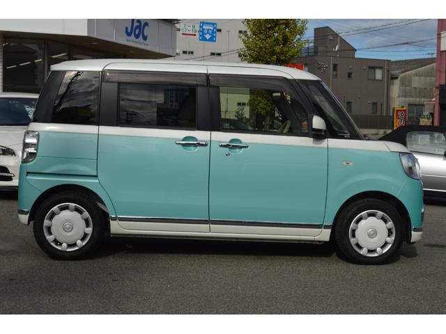 ムーヴキャンバス Ｇメイクアップリミテッド　ＳＡＩＩＩ　ユーザー様直接仕入れ　ワンオーナー　衝突軽減ブレーキ　全方位カメラ　両側パワースライド　純正７インチナビ・ＴＶ　ＥＴＣ　記録簿（5枚目）