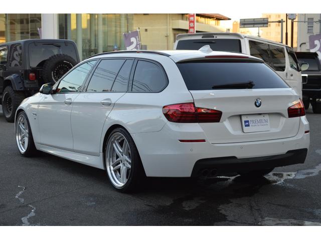 ５シリーズ ５２３ｉツーリング　Ｍスポーツ　ローダウン　ＷＯＲＫ２０インチＡＷ　ルーフレール　ＥＴＣ　前後ドラレコ　レーダークルコン　パドルシフト　クリアランスソナー　パワーバックドア　バックカメラ　レーンキープ　パワーシート　ＨＩＤヘッド（8枚目）